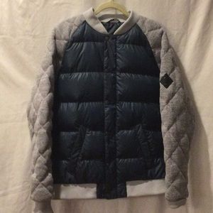 New without tags blue and gray north face winter jacket.